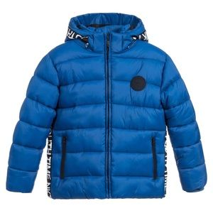 Mayoral Nukutavake Boys Blue Puffer Coat